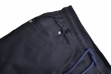 GULIO Брюки строгие JOGGERS, удобные, на резинке, темно-синие, размер 134/140