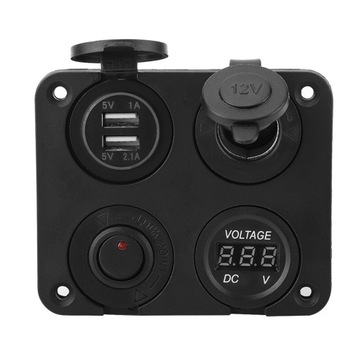 РАЗЪЕМ ПРИкуривателя USB 12V ПАНЕЛЬ ПЕРЕКЛЮЧАТЕЛЕЙ