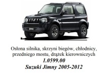 Купить Suzuki jimmy jb 2005-2012 - стальной нижняя накладка двигателя 0599, фото thumb