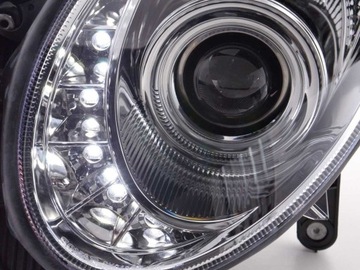 фото thumb №5, Лампы перед daylight led mercedes w211 02-06 хром