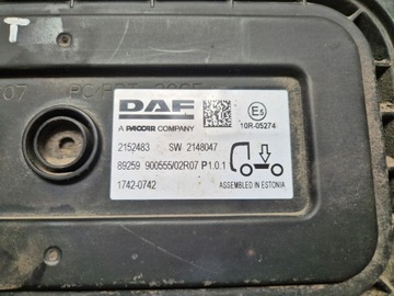 фото thumb №3, Блок управления модуль компьютер шасси cmf 2152483 daf xf 106 , cf рестайлинг