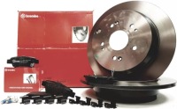 фото thumb №1, Brembo тормозные диски+ тормозные колодки задняя honda cr-v iii 302mm