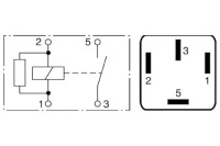 фото thumb №8, Реле замикального 12v bosch 0986332001 чорний