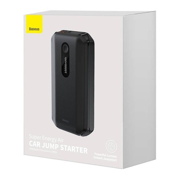 BASEUS POWERBANK JUMP STARTER BOOSTER 10000MAH USB ЗАЖИМЫ ДЛЯ ГОРЕЛКИ КАБЕЛИ