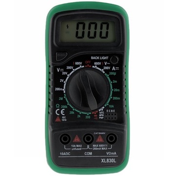 ЦИФРОВОЙ МУЛЬТИМЕТР ИЗМЕРИТЕЛЬ ПОТРЕБЛЕНИЯ ЭЛЕКТРОЭНЕРГИИ LCD XL830L AG102E