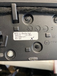 фото thumb №9, Молдинг декоративна консолі mercedes w212 a212680xx71