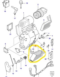 фото thumb №1, Ford transit 2000- испаритель кондиционера салона