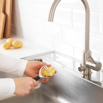 OBIERACZKA DO WARZYW OWOCÓW STALOWA CZARNA IKEA