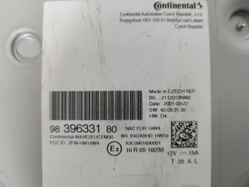 фото thumb №3, Навигация радио continental peugeot 208 corsa e citroen c4 org 9839633180