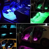 Лента led rgb 5050 12v bluetooth приложение освещение кабина автомобиля автомобиля Цена, фото thumb