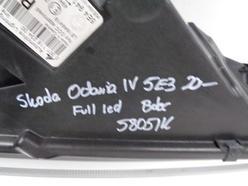 фото thumb №10, Лампа права skoda octavia iv 5e3 20- повний led