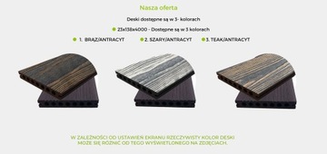 Композитная террасная доска премиум-класса из ДПК ХИТ ГОДА