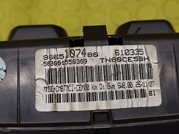 фото thumb №7, Peugeot 308 1.6 hdi спідометр  zeg 9665107480