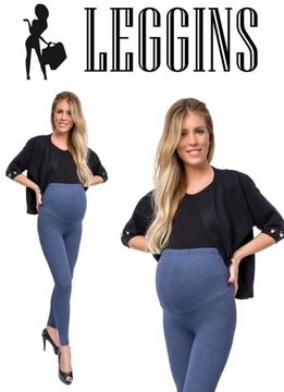 LEGGINGS для беременных, хлопковые леггинсы с вставкой для беременных, XXXL/46