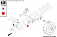 фото thumb №11, Tedgum 00167806 підвіска, стабілізатор