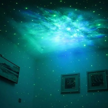 Небо Звезда Проектор Космонавт Астронавт Ночная Лампа Белый