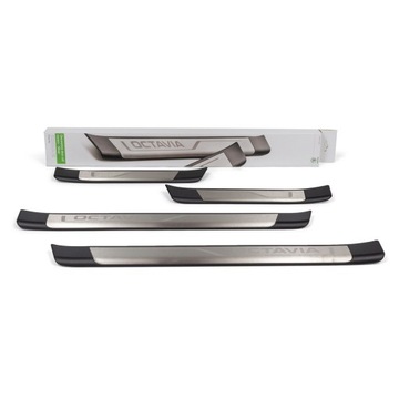 фото thumb №1, Комплект накладка планки порога skoda octavia iii оригінал 5e0071303a