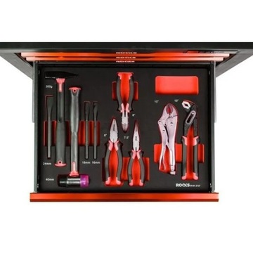 Шкаф инструментальный GARAGE с инструментами 161 шт.