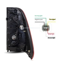 фото thumb №13, Лампи задня ne kpl vland led neon діоди тюнінг toyota hilux 8 viii n120 2015-