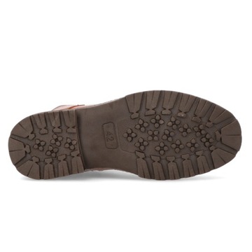 BUTY ZIMOWE PÓŁBUTY MĘSKIE SKÓRA OCIEPLANE TRZEWIKI GEPARD 210 BRL R 44