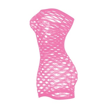 SEKSOWNE BODY EROTYCZNE BIELIZNA DAMSKA EROTYCZNA RÓŻOWA TUBA S M L XL