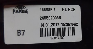 фото thumb №8, Smart 453 лампа задняя зад led