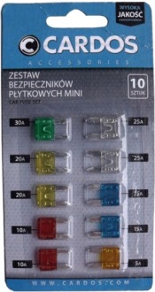 фото thumb №1, Предохранители mini mix 10szt cardos aa301m
