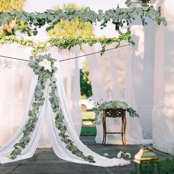 ЦВЕТЫ ЭВКАЛИПТА Boho GIRLAND Для свадьбы Свадьба 2м