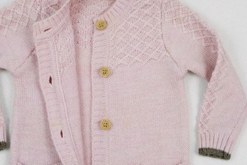 REFLEX kombinezon rampers sweterkowy wełna MERINO WOOL 68
