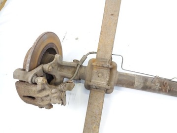 фото thumb №6, Балка вісь зад задня підвішування ресори opel movano a x70 master ii fd