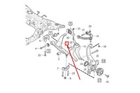 фото thumb №9, Volvo xc60 mk2 передній правий нижній важіль 32381881 новий оригінальний