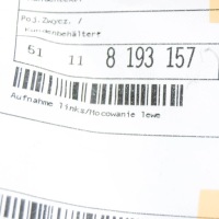 фото thumb №8, Bmw 7 e38 захист бампера передній ліва кронштейн 51118193157оригінальна