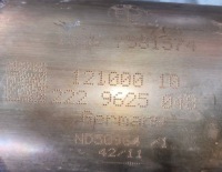 Катализатор dpf bmw 5 f10 f11 7594018 Недорого, фото thumb