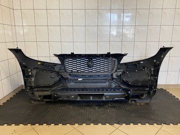 фото thumb №11, Бампер перед jaguar f-pace x761 рестайлинг 1au серый r-dynamic камера+ радар