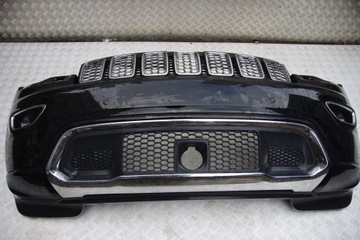 фото thumb №11, Бампер перед jeep grand cherokee wk2 16-21 рестайлинг pxj diamond чёрный overland