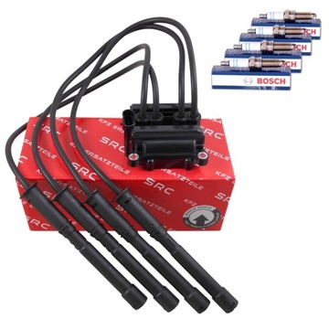 фото thumb №1, Катушка зажигания + свечи bosch renault clio iii iv modus thalia 1.2 16v d4f