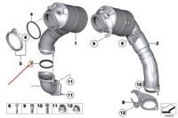 фото thumb №9, Кільце ущільнювальний bmw f10 f11 f07 x5 e70 оригінальний 18307577959