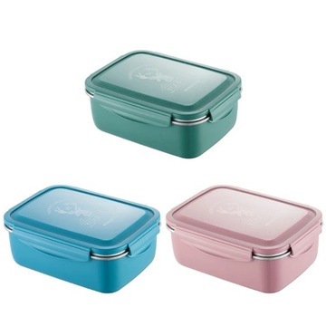 Ланч-боксы Детский ланч-бокс из нержавеющей стали с отделениями Bento