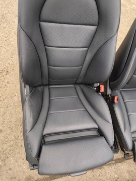 фото thumb №10, Mercedes x253 glc шкіра сидіння диван обшивки uk