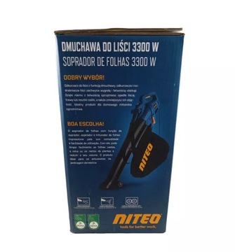 ВОЗДУХОДУВКА ДЛЯ ЛИСТ NITEO Tools 3300 Вт