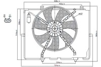 фото thumb №1, Nissens вентилятор радиатора с корпус mercedes