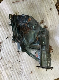 фото thumb №1, 54 ford galaxy mk3 лонжерон чверть права підкрилок передній правий