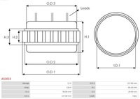 фото thumb №3, Stator, генератор as-pl as3015