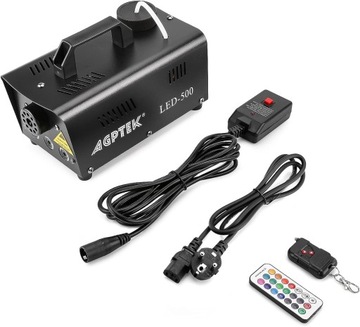 Автоматический дымогенератор AGPTEK 500Вт 3x светодиода