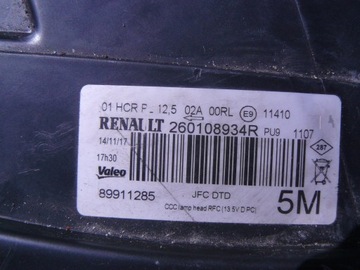 фото thumb №13, Renault espace v лампа передня права повний led