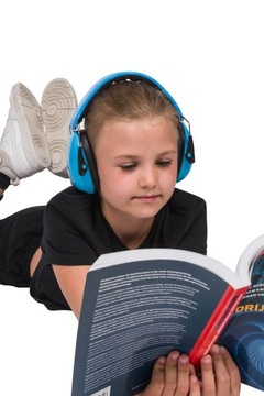 DOOKY Junior blue 3+ защитные наушники с шумоподавлением (5-16 лет)