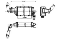 Купити Інтеркулер opel vauxhall astra 98- 30427 nrf, фото thumb