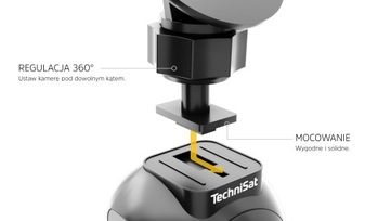 Автомобильный регистратор Technisat Roadcam 1 CE