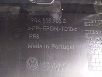 фото thumb №4, Накладка спойлер бампера перед volkswagen t-roc 17+