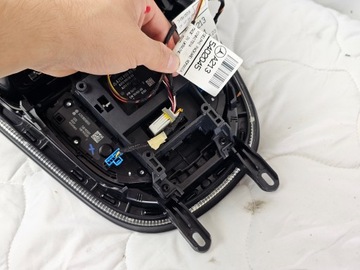 фото thumb №9, Рамка туннель панель idrive mercedes w213 pad e климат пепельница часы led